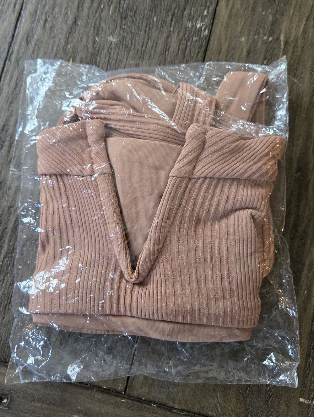 L*Space Lee Lee Ribbed V Bikini Top NWT